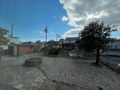 広々と開放的なお庭です