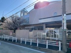 天道幼稚園まで40ｍ徒歩1分